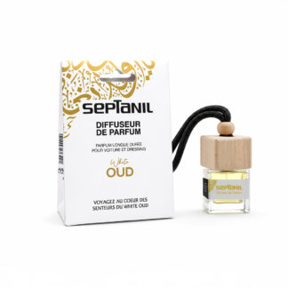 Diffuseur de parfum pour voiture et dressing White Oud 8ML