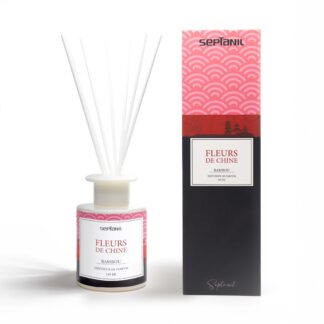 Diffuseur de parfum en bambou Fleurs de chine  150ml